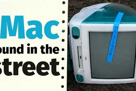 Someone trashed this Bondi Blue iMac G3... can I fix it?