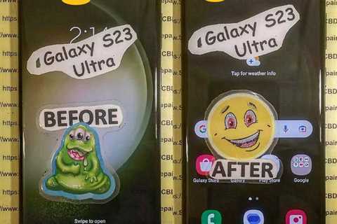 Is it worth repairing a broken screen on a Samsung Galaxy S23 Ultra? Galaxy S23 Ultra Screen..