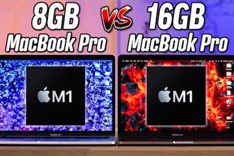 8GB vs 16GB M1 MacBook Pro - How much RAM do you NEED?!