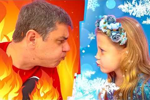 Nastya and a collection of funny stories about dad and Nastya''s friends