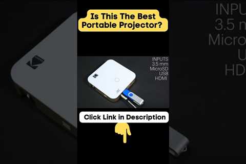 KODAK Luma 350 Portable Smart Projector – Is This The Best projector? 🤔 #shorts