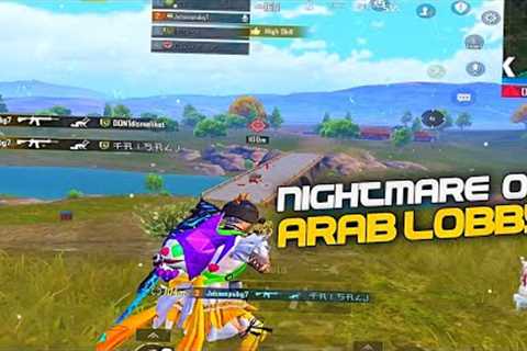 THE NIGHTMARE OF ARAB LOBBY IN PUBG MOBILE 🥵 Jabaanpubg 👑 iPad Mini 5 | 4 Finger + Full Gyroscope