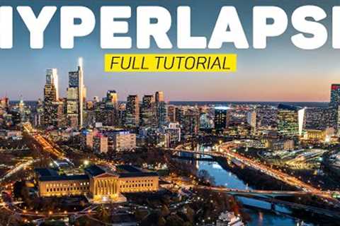 How To Take EPIC Hyperlapses With Your Drone - Full Tutorial