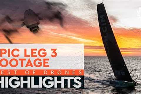 Epic Footage from the Best Seat in the House | Best of Drones | Leg 3 | The Ocean Race