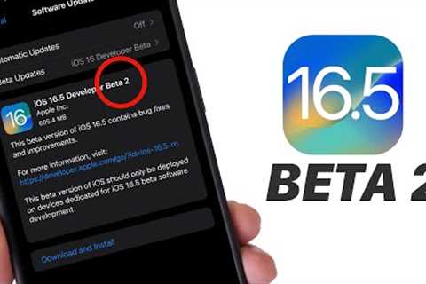 iOS 16.5 Beta 2 is OUT - Apple is Preparing for The Future￼!