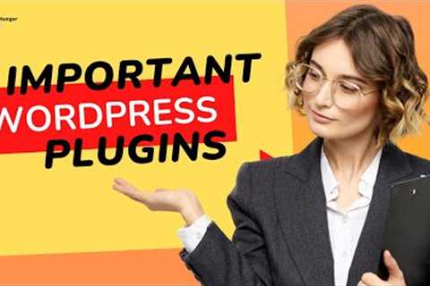 Best Plugin For WordPress Website | WordPress Plugins | Must Have WordPress Plugins