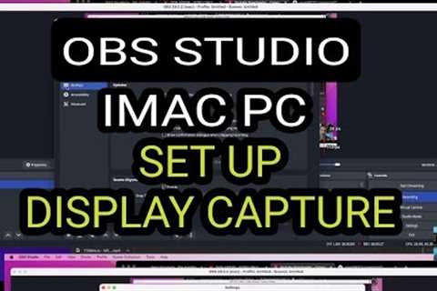 OBS Studio - Apple IMAC