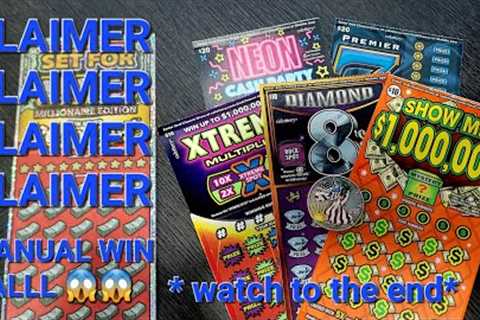 NOO WAY ANOTHER 😱CLAIMER😱 CALIFORNIA SCRATCHERS  👉 SUBSCRIBE, LIKE & COMMENT 👉IPAD👈 ..
