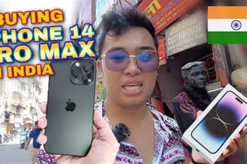 ARRIVAL IN INDIA 🇮🇳 BUYING IPHONE 14 PRO MAX IN NEW DELHI