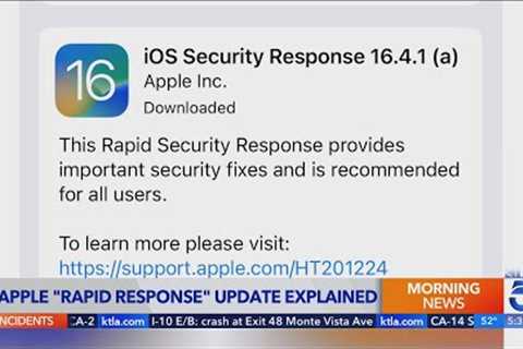 iPhone Rapid Security Response Explained!