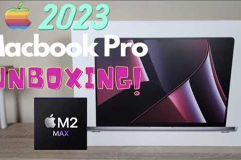 16 MacBook Pro M2 Max (2023) Space Gray  | Unboxing | Aesthetic