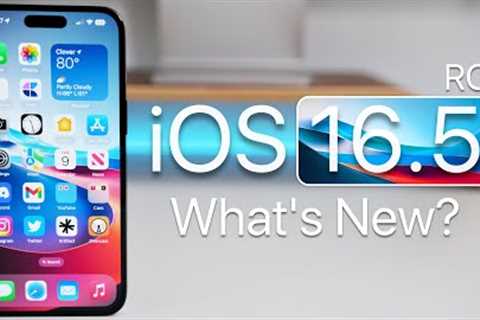 iOS 16.5 RC is Out! - What''s New?