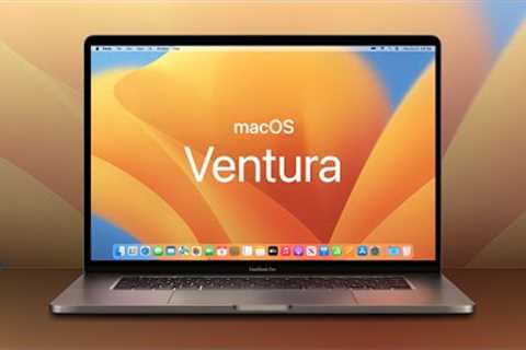 macOS Ventura: Top New Features