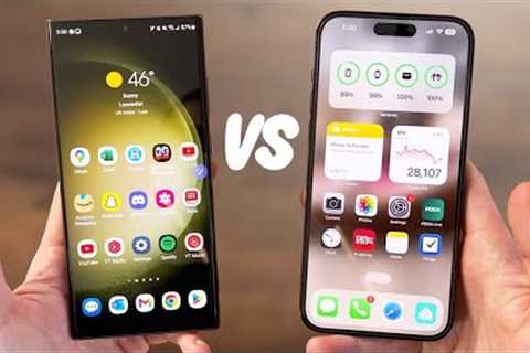 iPhone 14 Pro Max vs Galaxy S23 Ultra - Wich one is BETTER?
