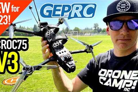 BEST Long Range Fpv Drone? - Geprc Crocodile75 V3 - FIRST LOOK & REVIEW