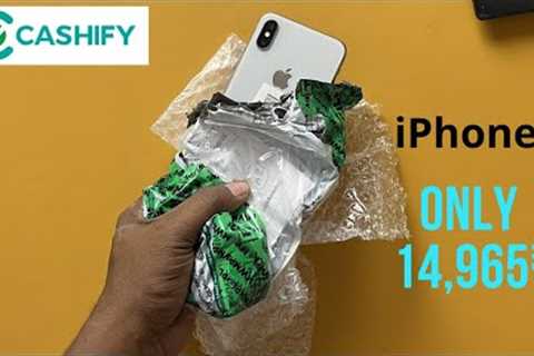 Cashify supersales iphone X Unboxing and Testing 😭