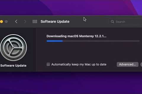 How to Update MacBook Pro & MacBook Air to the latest macOS 2022 | macOS Monterey 12.2.1