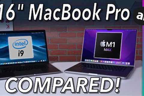 2021 M1 Max 16 MacBook Pro VS 2019 Intel i9 16 MacBook Pro! Compared!