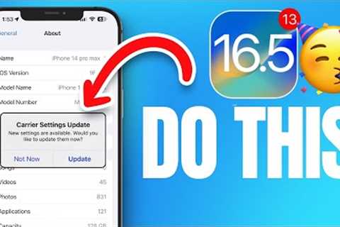 iOS 16.5 Finally Released - Do This After You Update!