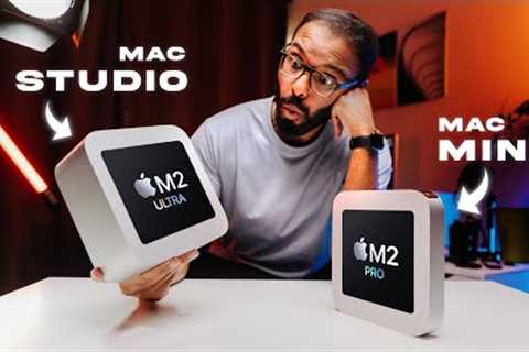 Apple Mac Studio M2 Ultra vs M2 Pro - The Difference is MIND BLOWING!