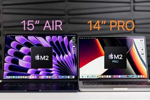 MacBook AIR 15 vs MacBook PRO 14 - Why Pay More!?