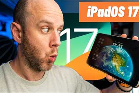 iPadOS 17 - the 6 BEST features!