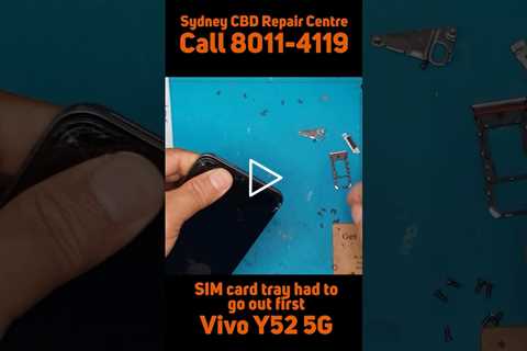 A mistake a newbie technician can make [VIVO Y52 5G] | Sydney CBD Repair Centre #shorts