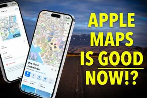 Maps for iPhone is AWESOME now! (FULL Tutorial + iOS17)