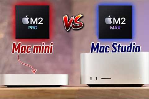 M2 Mac mini vs M2 Max Mac Studio - Worth $700 More? YES!