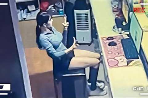 60 Incredible Moments Caught on CCTV Camera