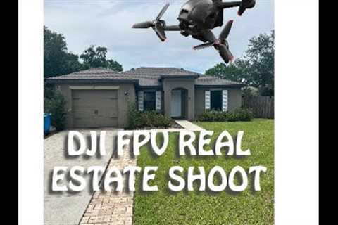 🚁Revolutionize Real Estate with the DJI FPV Drone 🏠