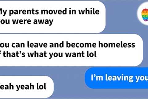 【Apple】 My husband let his parents move in while I was away on a business trip