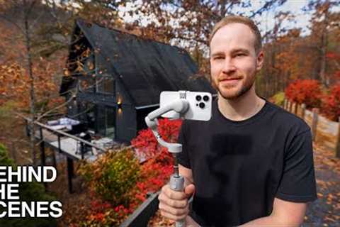 How to Shoot Real Estate Videos with your SMARTPHONE !! | BTS with iPhone 14 Pro 😮