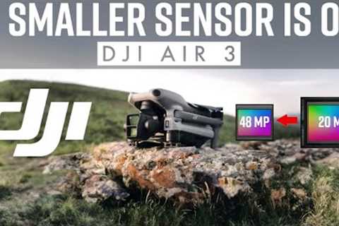 DJI Air 3 Has a smaller camera Sensor and that''s OK!
