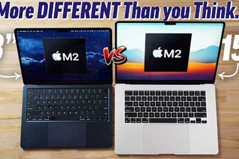 13 vs 15” MacBook Air - More Different than you think!