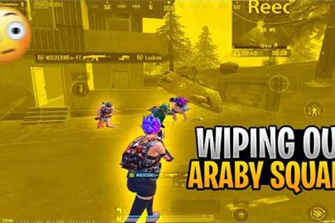 Araby Got Crazy 😱 Wiping Out Arabic Squads🔥 | iPad Mini 6 Pubg Test😈