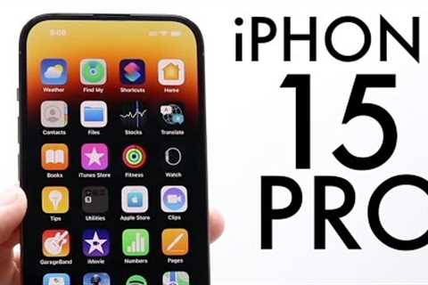 iPhone 15 Pro: OH NO!