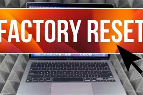 How to Factory Reset MacBook Air in 2023