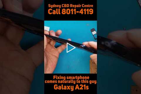 It's already in his instinct, bruh. [SAMSUNG GALAXY A21S] | Sydney CBD Repair Centre #shorts