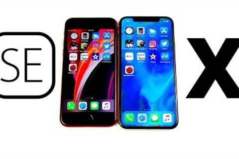 iPhone SE 2020 vs iPhone X Speed Test!