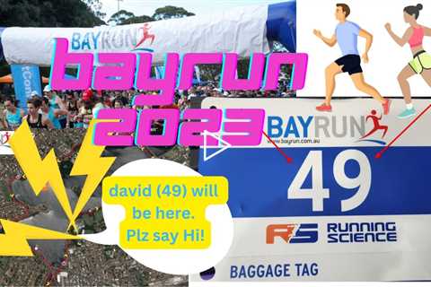 David's 3km Rehearsal on Saturday - #BayRun 2023 Marathon - A scenic 7km loop around Iron Cove Bay