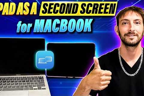 How to use your iPad as a SECOND Screen for MACBOOK