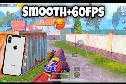 Wow😍iPhone x stable 60fps In tdm / iPhone X pubg test in 2023 |  Smooth+60fps in 2023 🔥