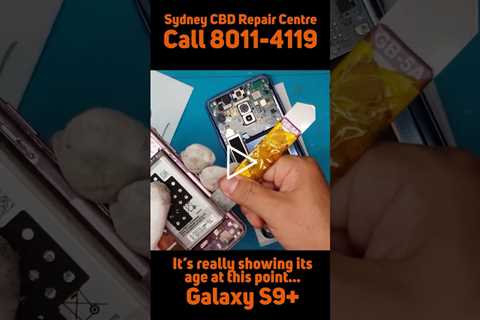 This smartphone used to be cool, y'know [SAMSUNG GALAXY S9 PLUS] | Sydney CBD Repair Centre #shorts