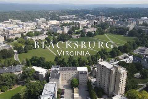 Blacksburg, Virginia - [4K] Drone Tour