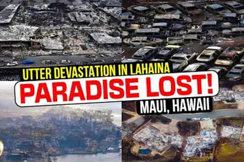PARADISE LOST: At Least 80 Dead On Maui As Aerial Footage Shows UTTER DEVASTATION In Lahaina!