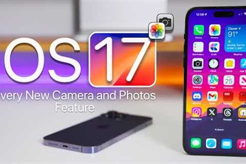 iOS 17 - Every New Camera and Photos Feature