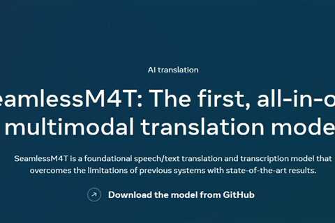 Meta Unveils Revolutionary Multilingual Multimodal AI Translation Model