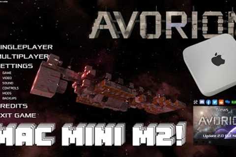 Avorion MAC MINI M2 NATIVE! gameplay