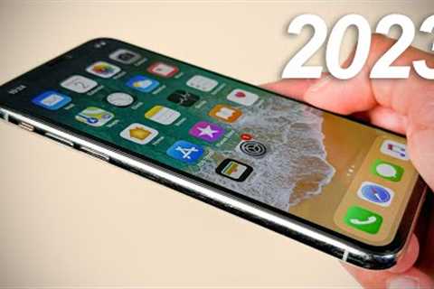 using an iPhone X in 2023!